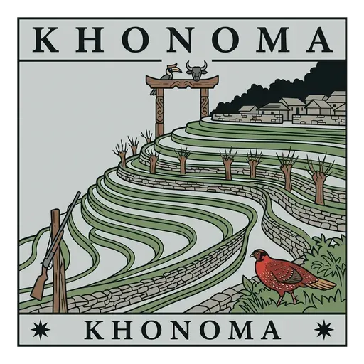 Khonoma travel stamp
