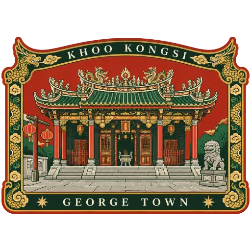 Khoo Kongsi travel stamp