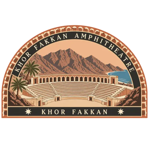 Khor Fakkan Amphitheatre travel stamp