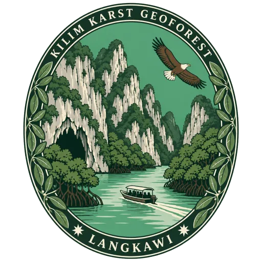 Kilim Karst Geoforest Park travel stamp