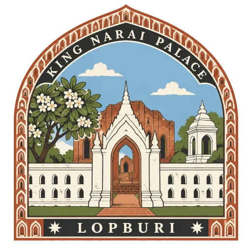 King Narai's Palace travel stamp