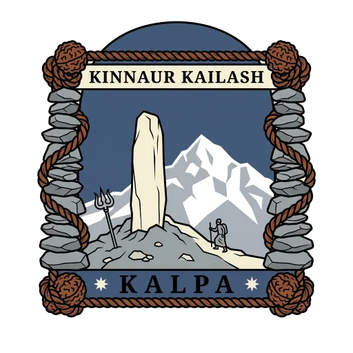 Kinnaur Kailash travel stamp