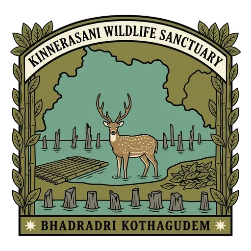 Kinnerasani Wildlife Sanctuary travel stamp