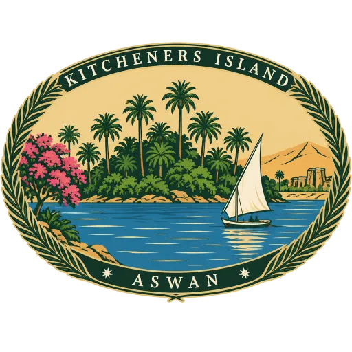 Kitchener's Island travel stamp
