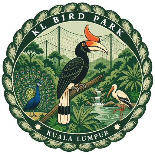 KL Bird Park travel stamp