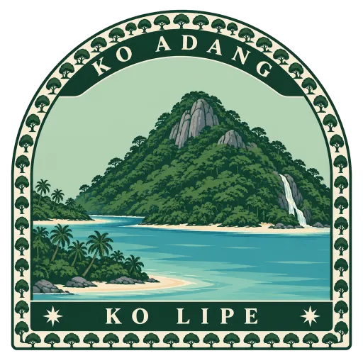 Ko Adang travel stamp