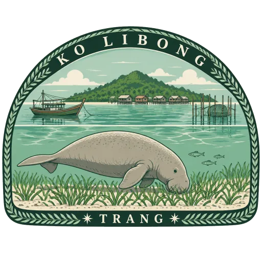 Ko Libong travel stamp