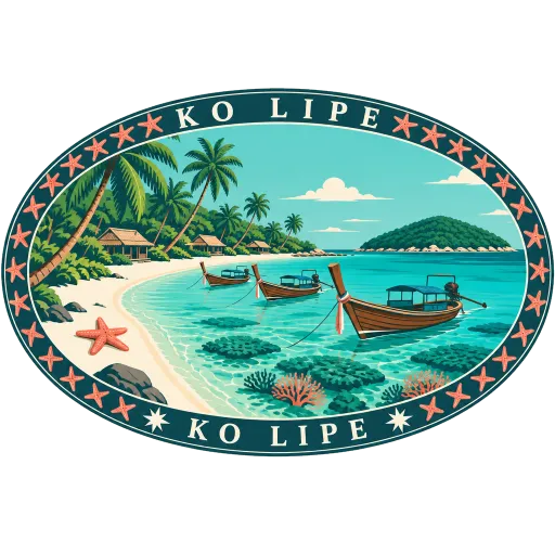 Ko Lipe travel stamp