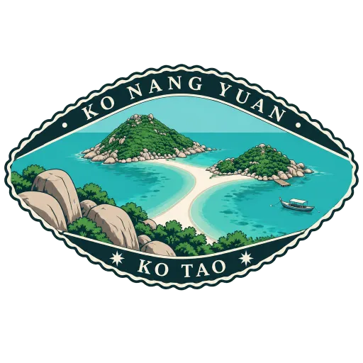 Ko Nang Yuan travel stamp