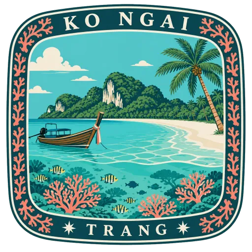 Ko Ngai travel stamp