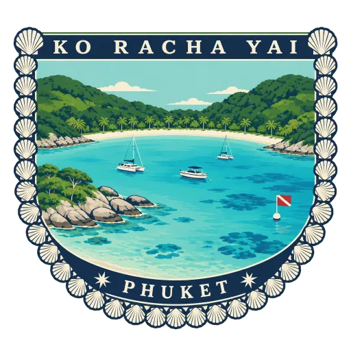 Ko Racha Yai travel stamp