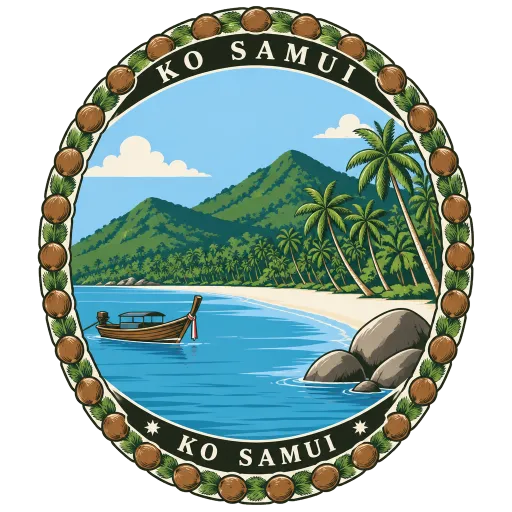 Ko Samui travel stamp