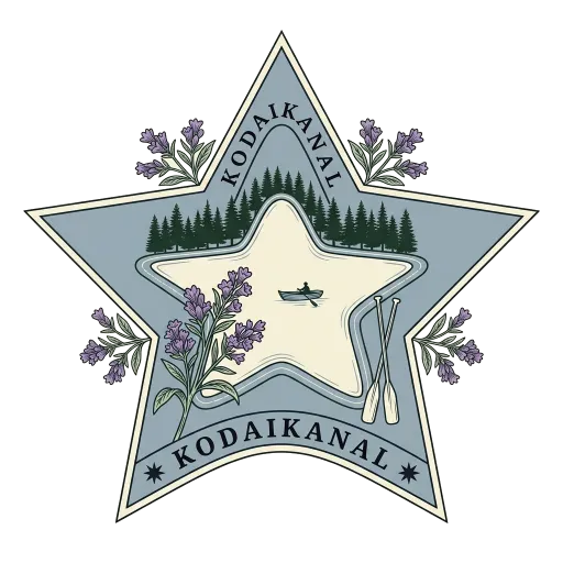 Kodaikanal travel stamp