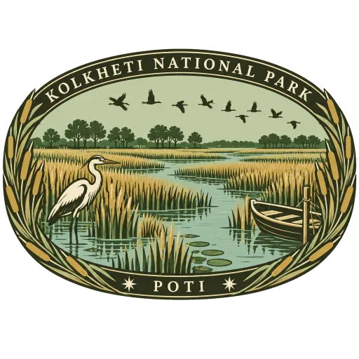 Kolkheti National Park travel stamp