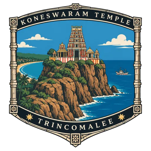 Koneswaram Temple travel stamp