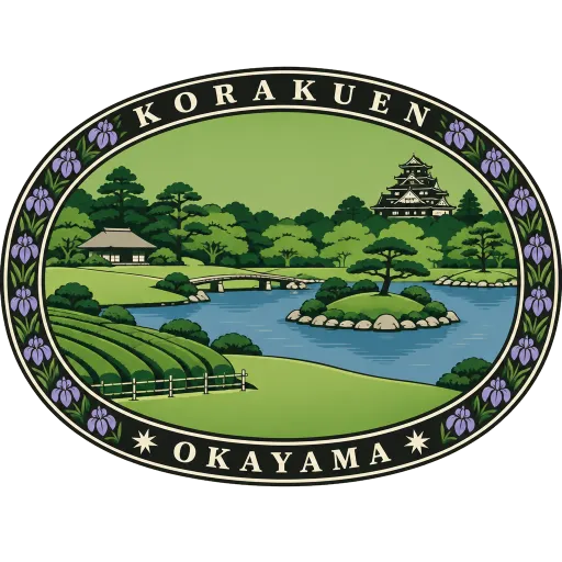 Korakuen travel stamp