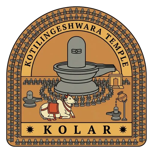 Kotilingeshwara Temple travel stamp