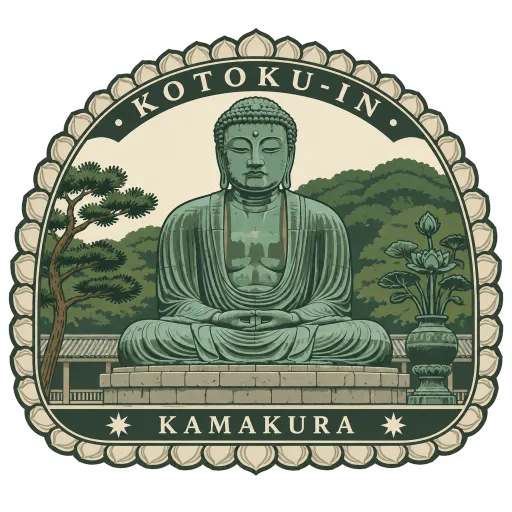 Kōtoku-in travel stamp