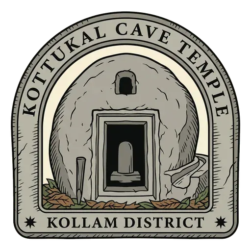 Kottukal Cave Temple travel stamp