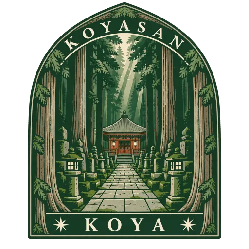 Koyasan travel stamp