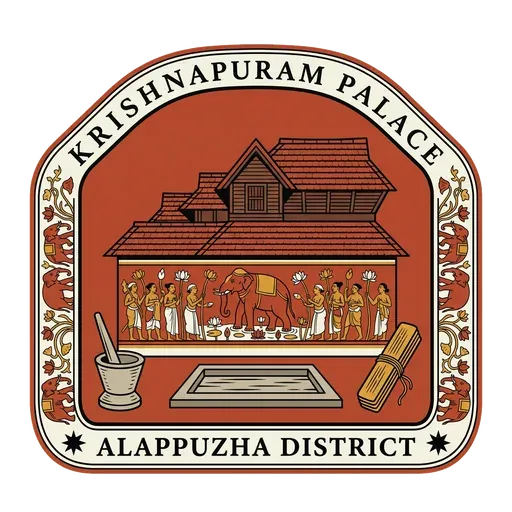 Krishnapuram Palace travel stamp
