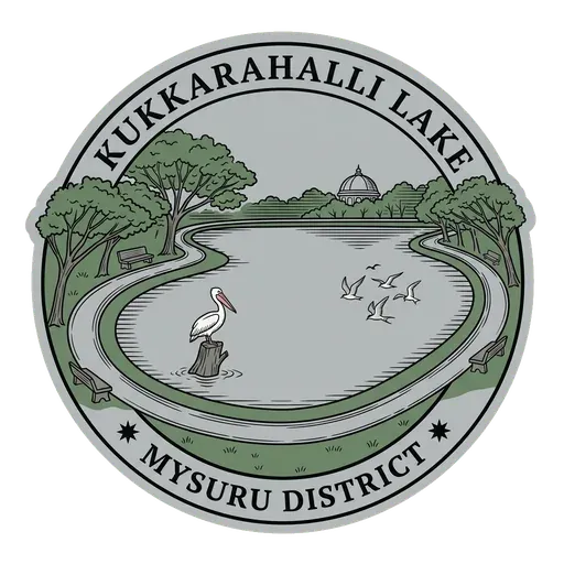 Kukkarahalli Lake travel stamp