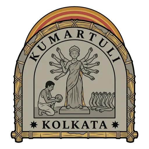 Kumartuli travel stamp