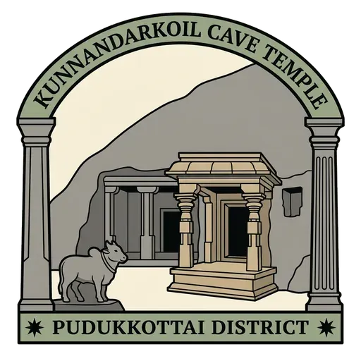 Kunnandarkoil Cave Temple travel stamp