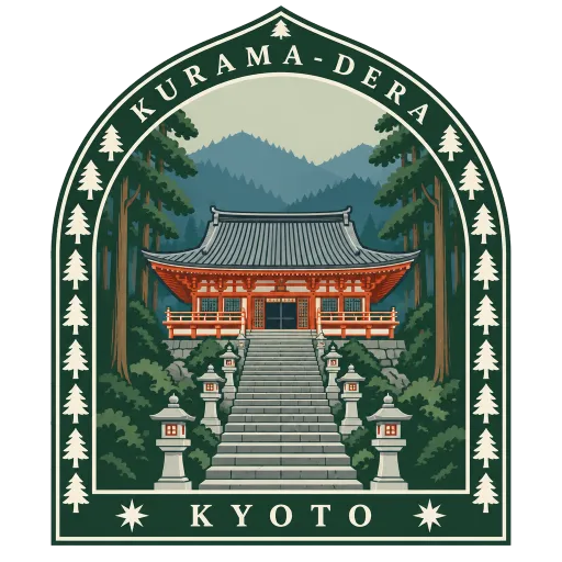 Kurama-dera travel stamp