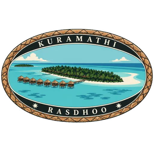 Kuramathi travel stamp