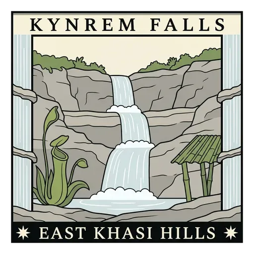 Kynrem Falls travel stamp