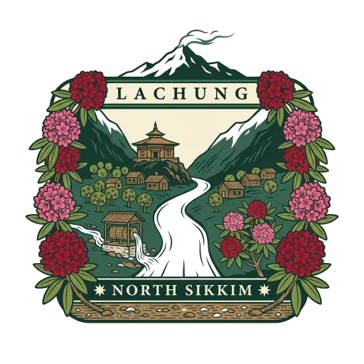 Lachung travel stamp