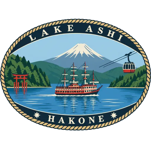 Lake Ashi travel stamp