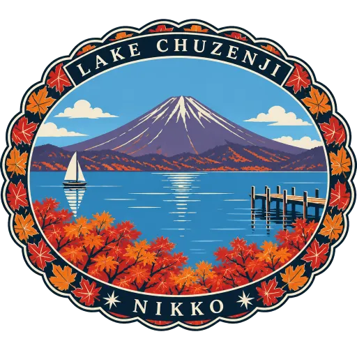 Lake Chūzenji travel stamp