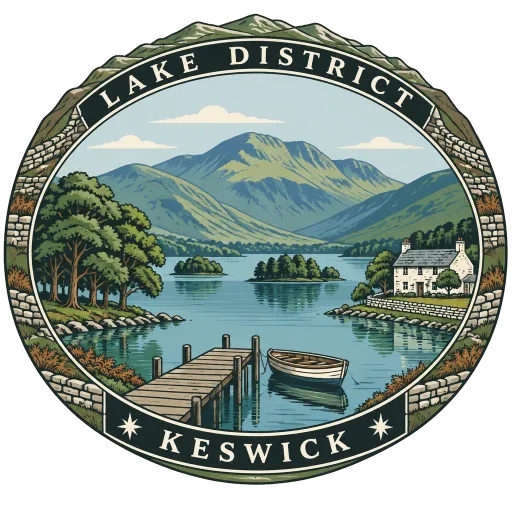 Lake District travel stamp