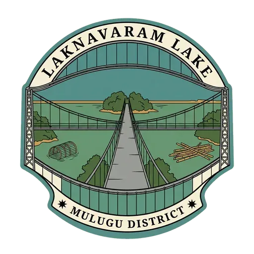 Laknavaram Lake travel stamp