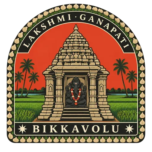 Lakshmi Ganapati Temple, Bikkavolu travel stamp