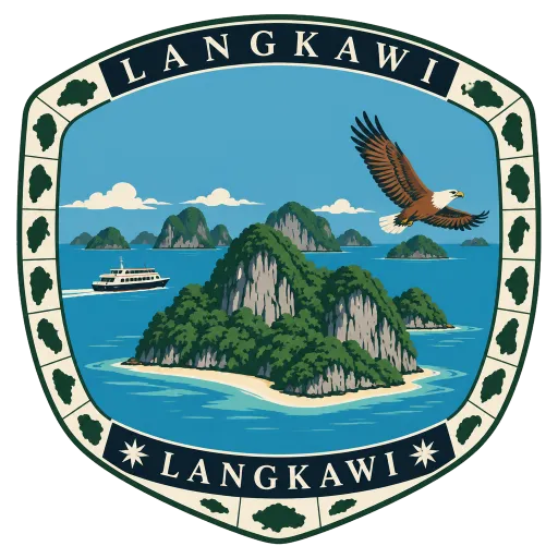 Langkawi travel stamp