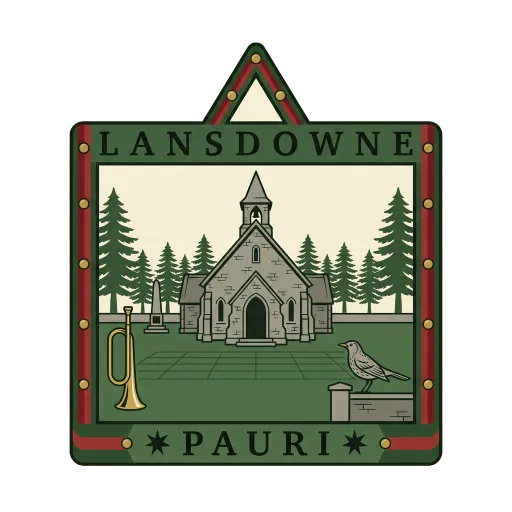 Lansdowne travel stamp
