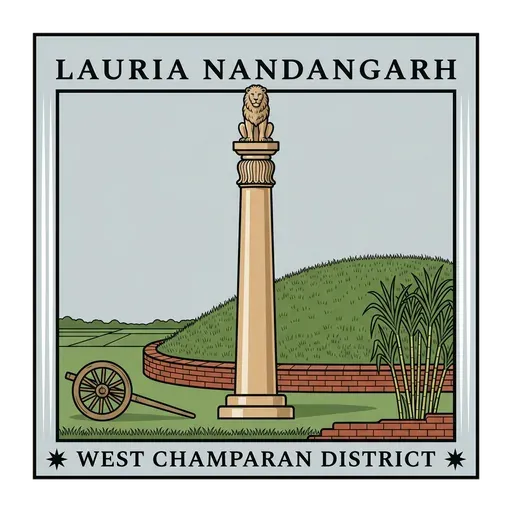 Lauria Nandangarh travel stamp