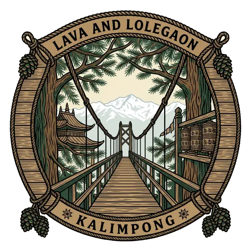 Lava and Lolegaon travel stamp