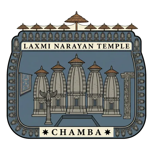 Laxmi Narayan Temple travel stamp