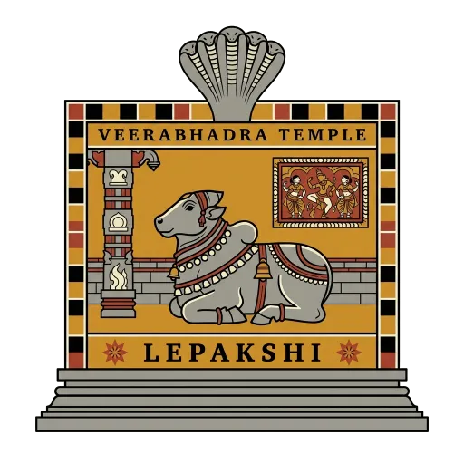 Veerabhadra Temple travel stamp