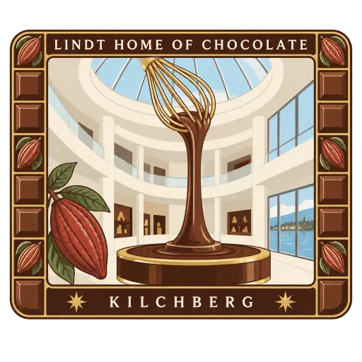 Lindt Home of Chocolate travel stamp