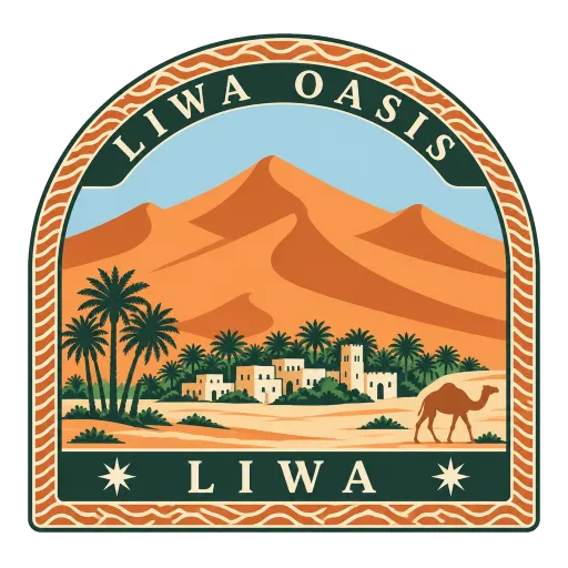 Liwa Oasis travel stamp