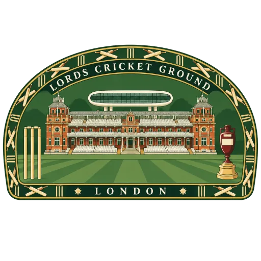 Lord's Cricket Ground travel stamp