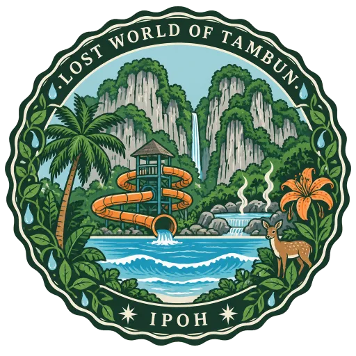 Lost World of Tambun travel stamp