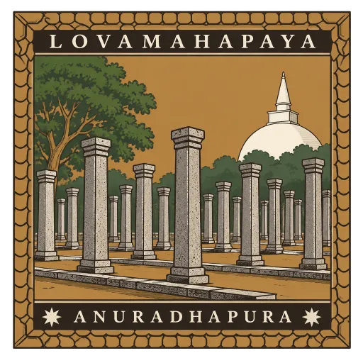 Lovamahapaya travel stamp