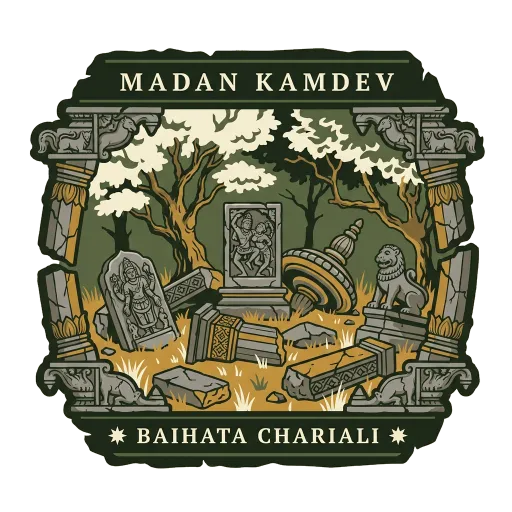 Madan Kamdev travel stamp