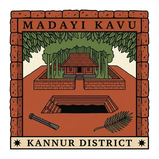 Madayi Kavu travel stamp